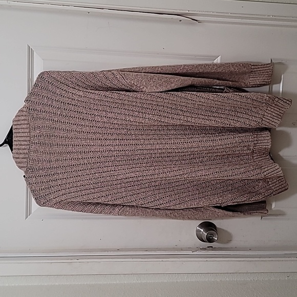 SO GOODS FOR LIFE WOMEN  CARDIGAN  WITH  3 BUTTON  BROWN  SIZE L - Picture 4 of 7